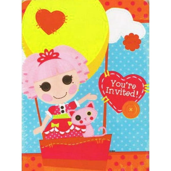 Lalaloopsy Invitations and Thank You Notes w/ Env. (8ct ea.)