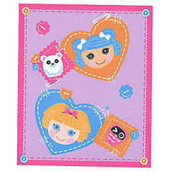 Lalaloopsy Micro Rachel Throw Blanket Plush Soft & Cuddly 50x60