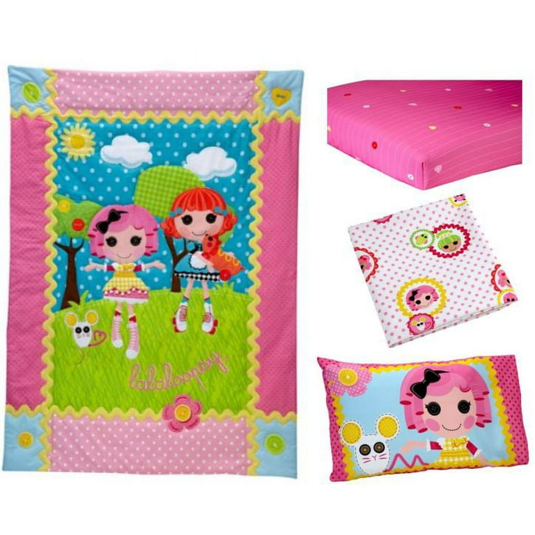 Lalaloopsy Sew Cute 4-Piece Toddler Bed Set - Walmart.com