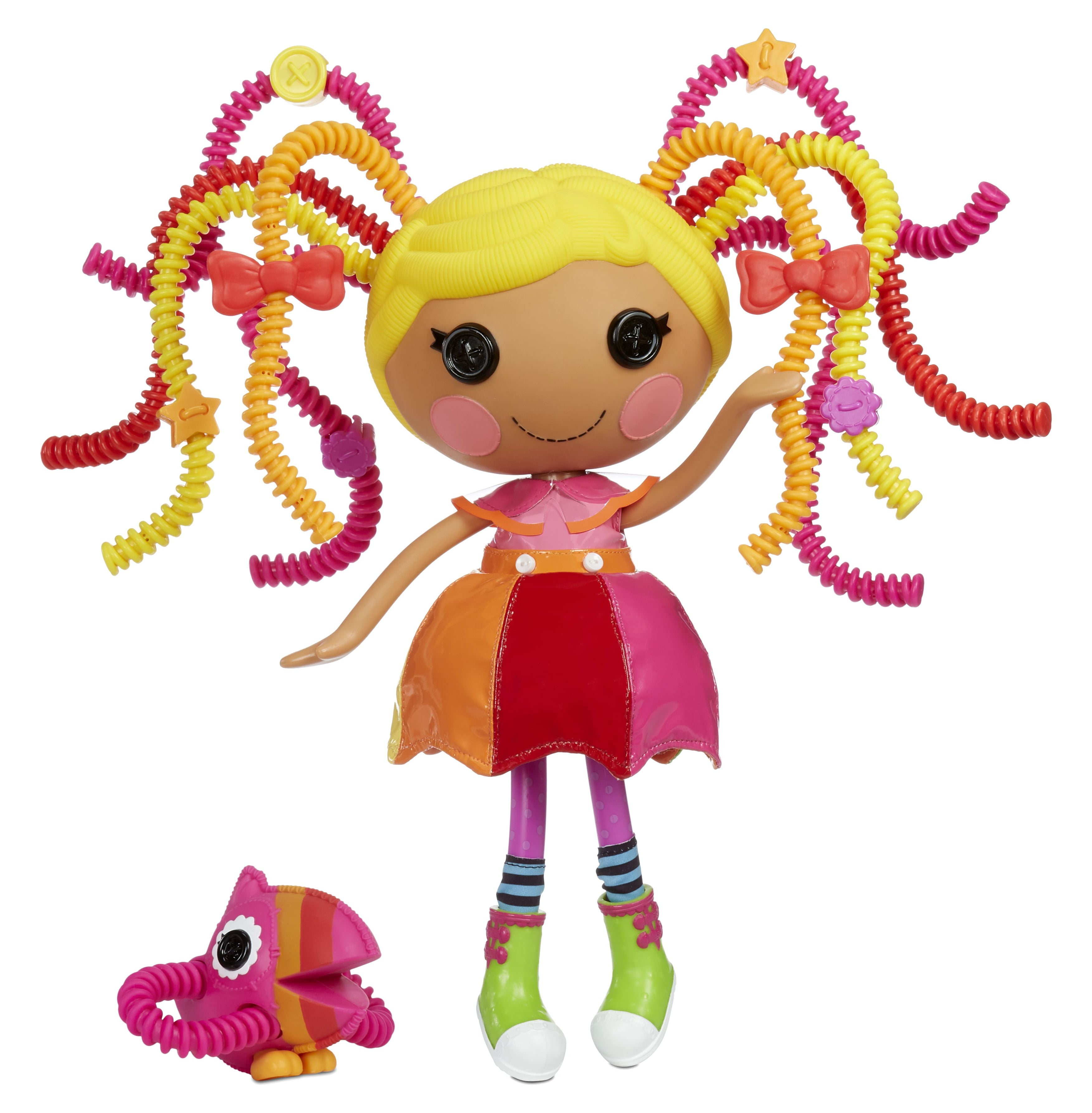 Lalaloopsy Silly Hair Doll - April Sunsplash with Pet Toucan, 13