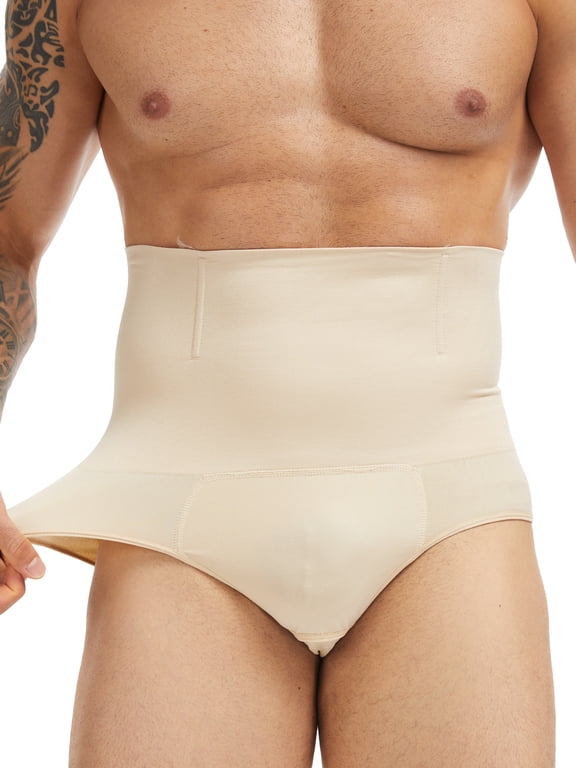 Men Shapewear Tummy Control Shorts Slimming Body Shaper Compression Underwear Belly Girdle Briefs Boxer