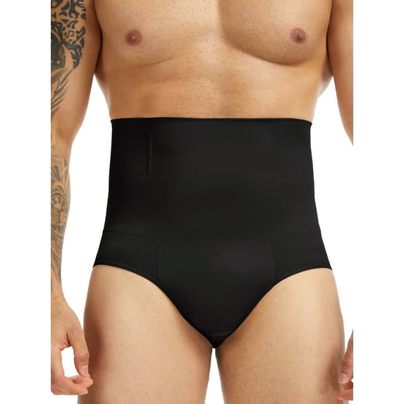 Lalamelon Men Shapewear Tummy Control Shorts Slimming Body Shaper Compression Underwear Belly Girdle Briefs Boxer