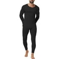 thumbnail image 1 of Lalamelon Men's Thermal Underwear Sets Top & Long Johns Breathable Quick Drying Thermo Base Layer, 1 of 4