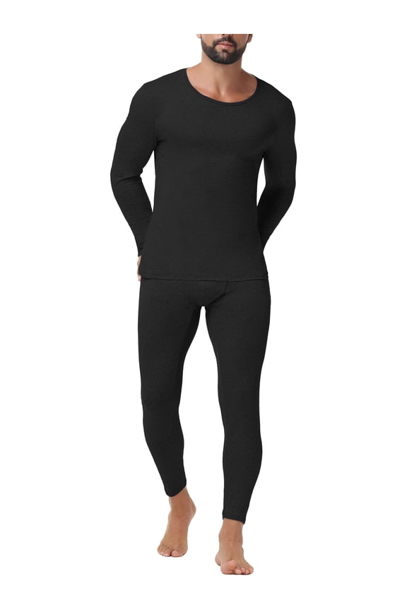 Men's Thermal Underwear Sets Top & Long Johns Breathable Quick Drying Thermo Base Layer
