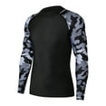 thumbnail image 1 of Lalamelon Men's UPF 50+ Swim Shirts Sun Protection Long Sleeve Lightweight SPF UV Swimming Rash Guard, 1 of 7
