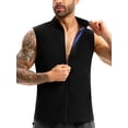 thumbnail image 1 of Lalamelon Sauna Vest for Men Heat Trapping Body Shaper Workout Sweat Suits Tops for Gym Exercise Boxing, 1 of 6