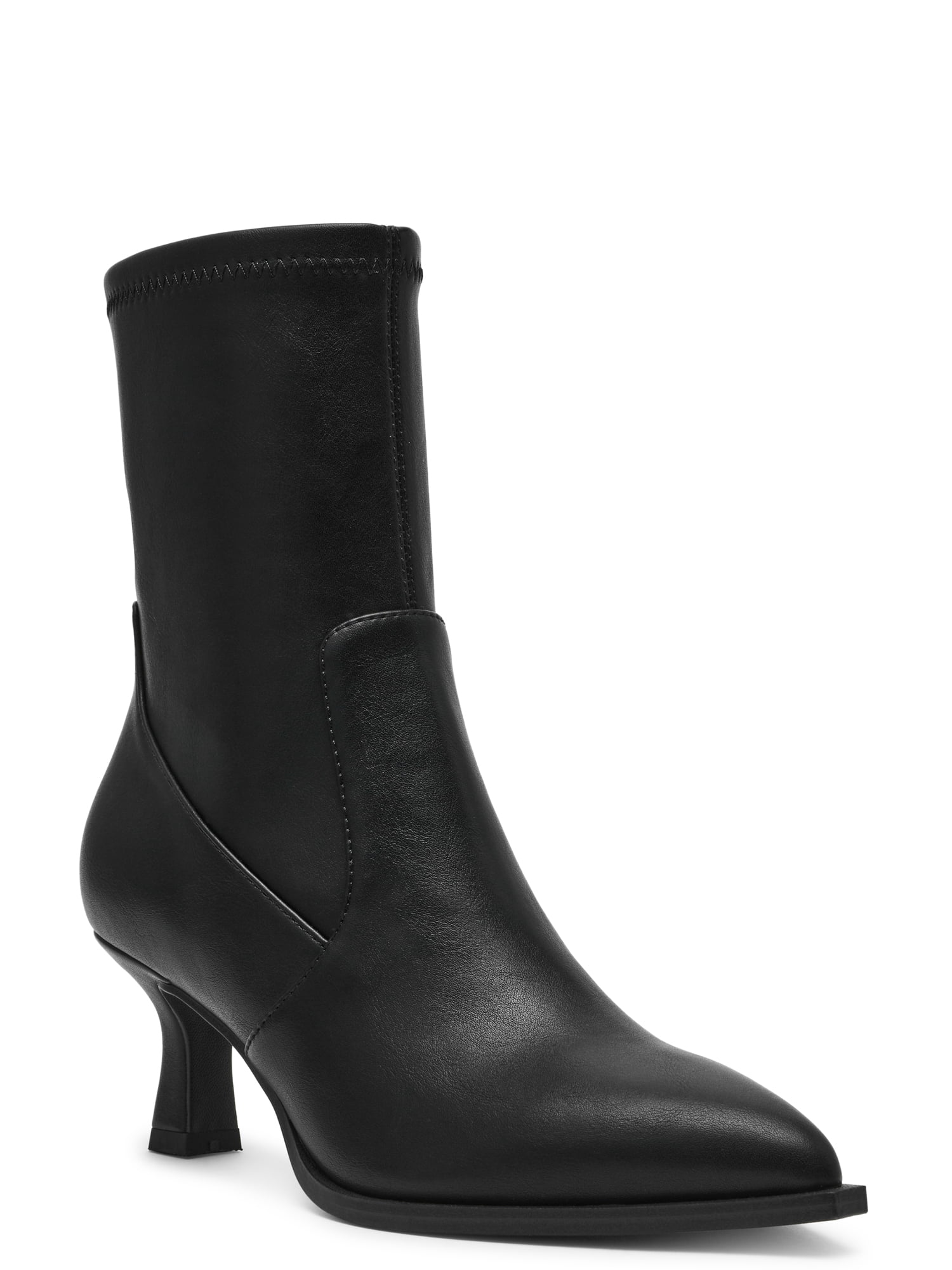 DV Dolce Vita Women's Lalana Kitten Heel Sock Boot
