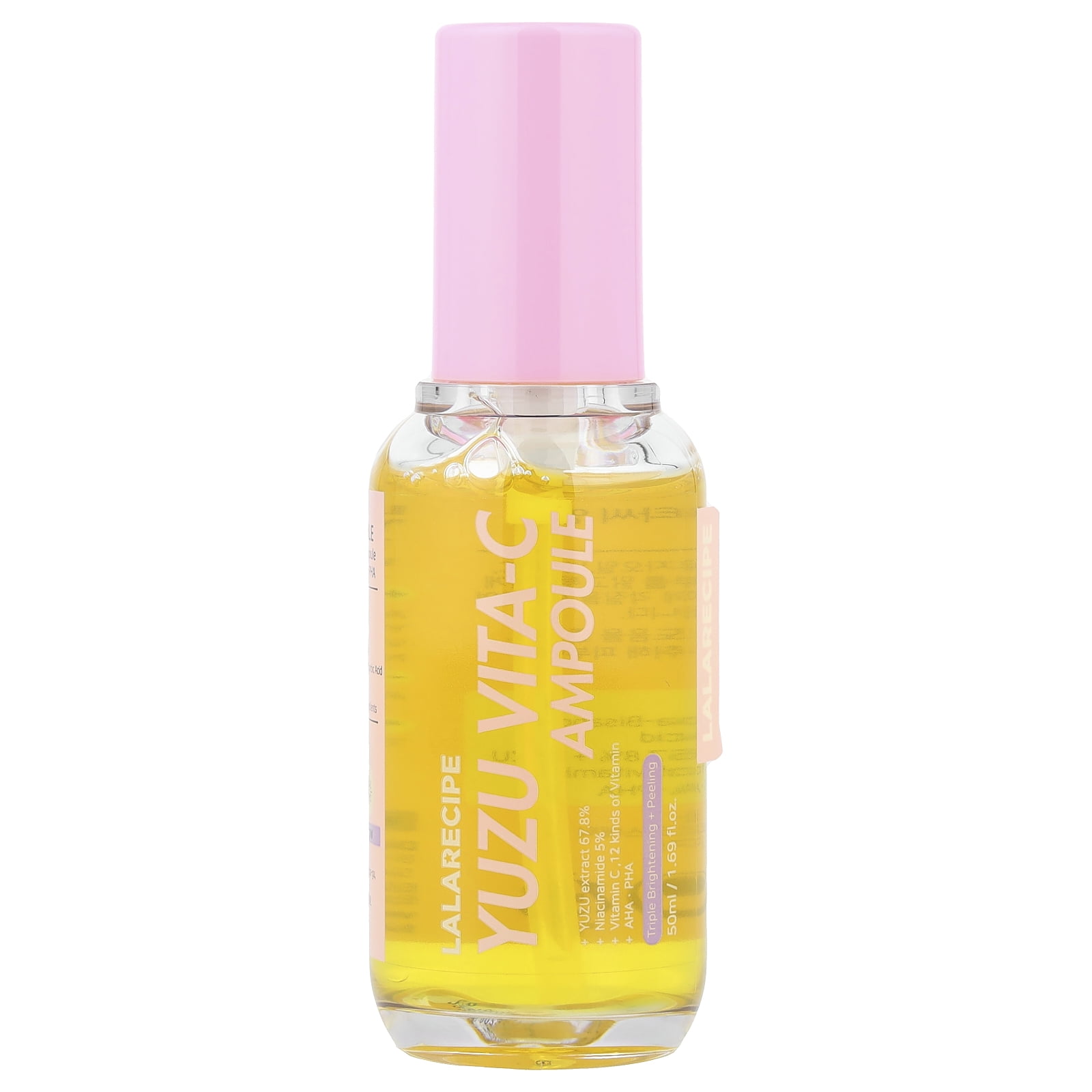 Lalarecipe Yuzu Vita-C Ampoule, 1.69 fl oz (50 ml) - Walmart.com