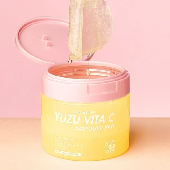 LALARECIPE Yuzu Vita C Ampoule Pad (80pcs)