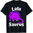 thumbnail image 1 of Lalasaurus Lala Dinosaur Lover Dino Mother Gift T-Shirt Unisex S-5XL Hot Trending Shirt, Vintage Birthday Gift, 1 of 2
