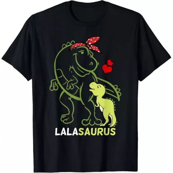 Lalasaurus Lala Tyrannosaurus Dinosaur Baby Mother'S Day T-Shirt Unisex S-5XL Hot Trending Shirt, Vintage Birthday Gift