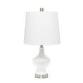 thumbnail image 1 of Lalia Home Paseo Table Lanp with White Fabric Shade, White, 1 of 5