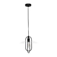 thumbnail image 1 of Lalia Home Iron 1 Light Elongated Pendant in Black, 1 of 8