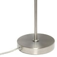 thumbnail image 1 of Lalia Home Metal Curved Table Lamp in Brushed Nickel with Nickel Shade, 1 of 5