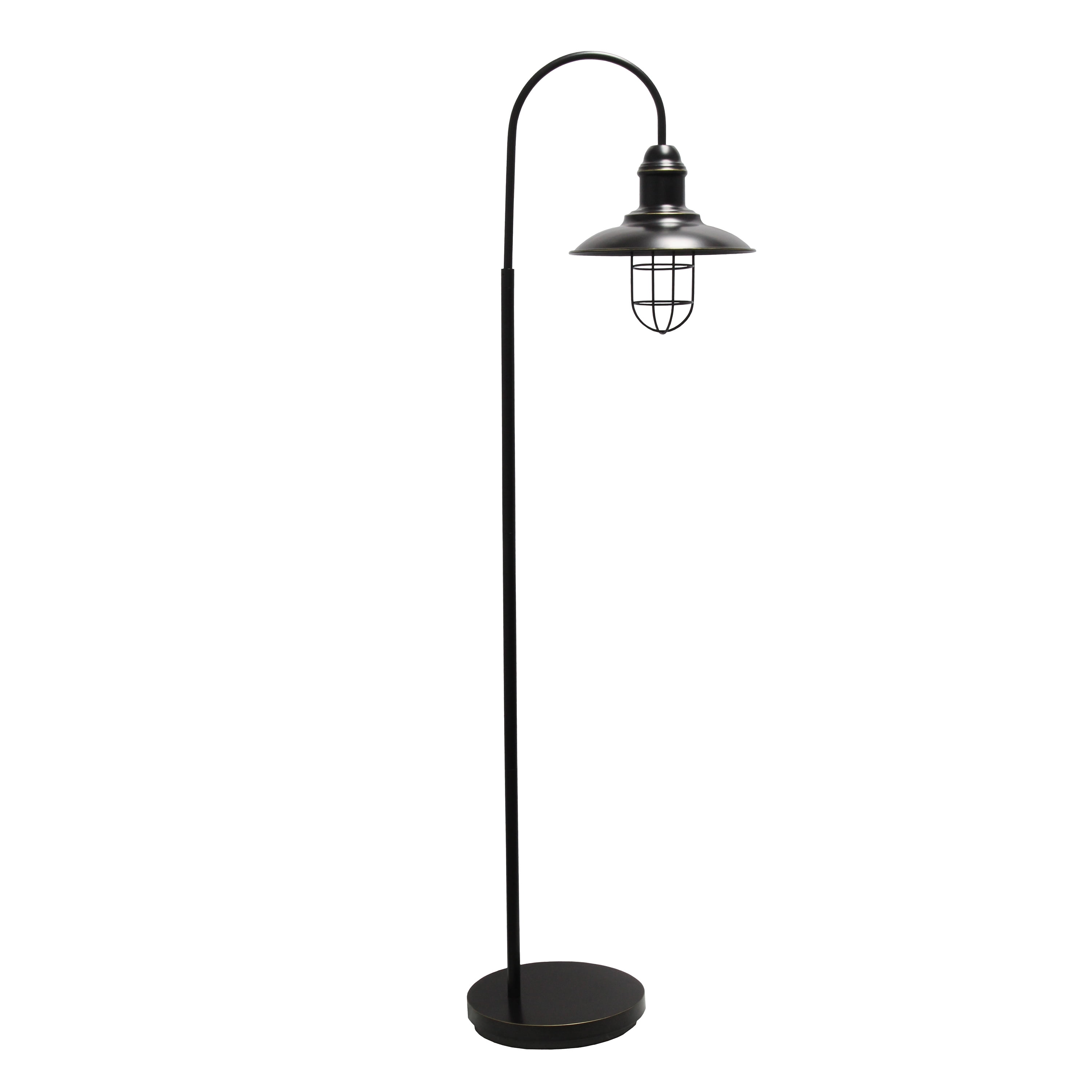 Edison 57'' Matte Restoration Bronze Modern Farmhouse Floor Lamp