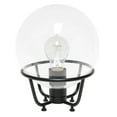thumbnail image 1 of Lalia Home Old World Globe Glass Table Lamp, Matte Black, 1 of 7