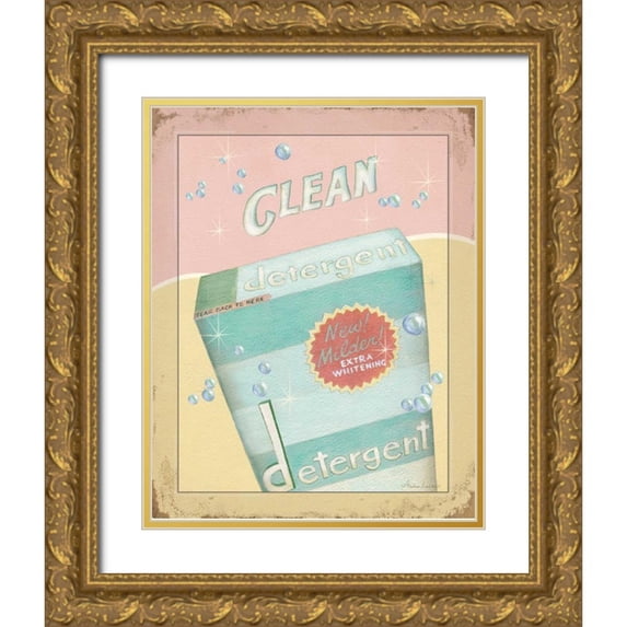 Laliberte, Andrea 12x14 Gold Ornate Wood Framed with Double Matting Museum Art Print Titled - Clean