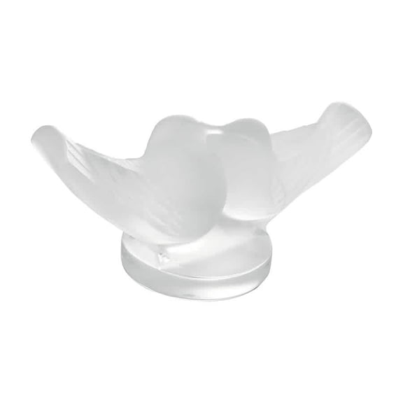 Lalique Kissing Doves Colombes Figure 10139500