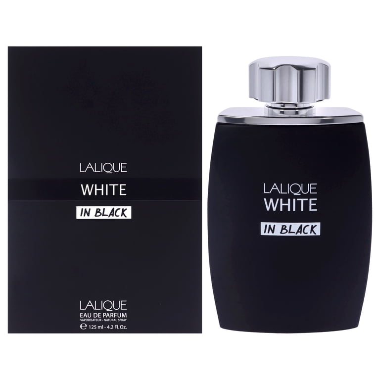 Lalique Unisex Eau De Parfum Spray, 4.2 oz, White in Black with