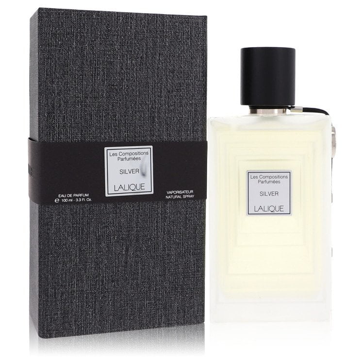 Les Compositions Parfumees Silver Eau De Parfum Spray By Lalique - 3.3 oz Les Compositions Parfumees Silver Eau De Parfum Spray By Lalique - 3.3 oz