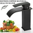 thumbnail image 1 of Laluztop 2in1 Kitchen Faucet Bathroom Faucets Sink Bowl Mixer Tap Hot Cold Single Handle Waterfall, 1 of 9