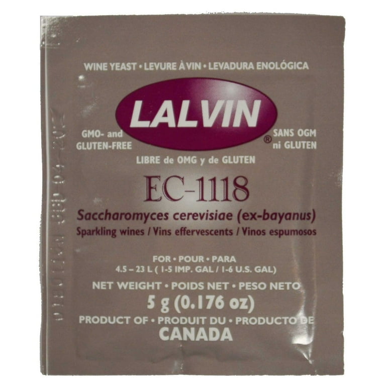 超人気の雑貨店 Lallemand by Yeast EC-1118 Lalvin Inc Walmart.com - ワイン