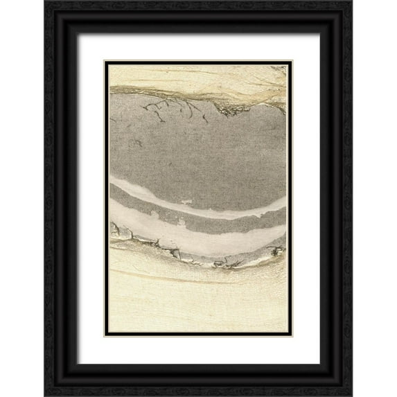 Lam, Vanna 11x14 Black Ornate Wood Framed with Double Matting Museum Art Print Titled - Embellished Flux I