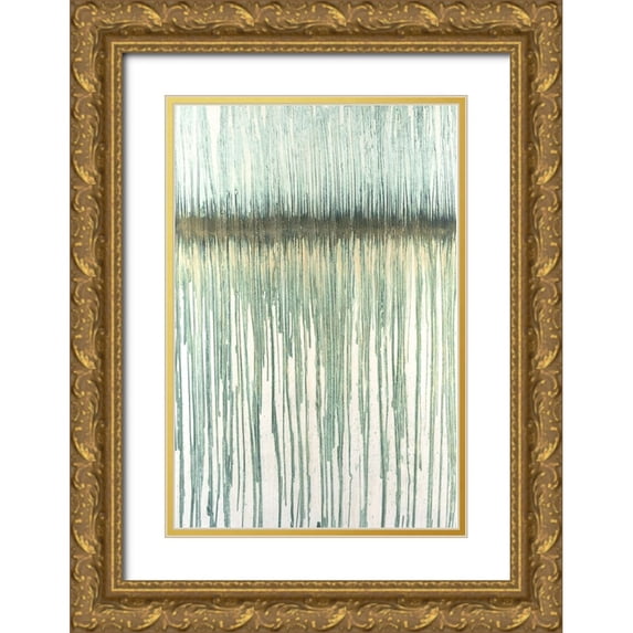 Lam, Vanna 11x14 Gold Ornate Wood Framed with Double Matting Museum Art Print Titled - Embellished Canopy II