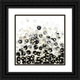 thumbnail image 1 of Lam, Vanna 12x12 Black Ornate Wood Framed with Double Matting Museum Art Print Titled - Onyx Pop I, 1 of 4
