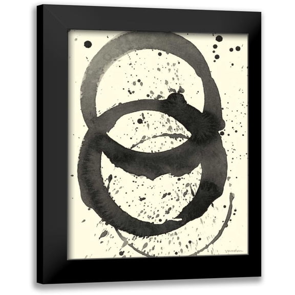 Lam, Vanna 12x14 Black Modern Framed Museum Art Print Titled - Astro Burst IV