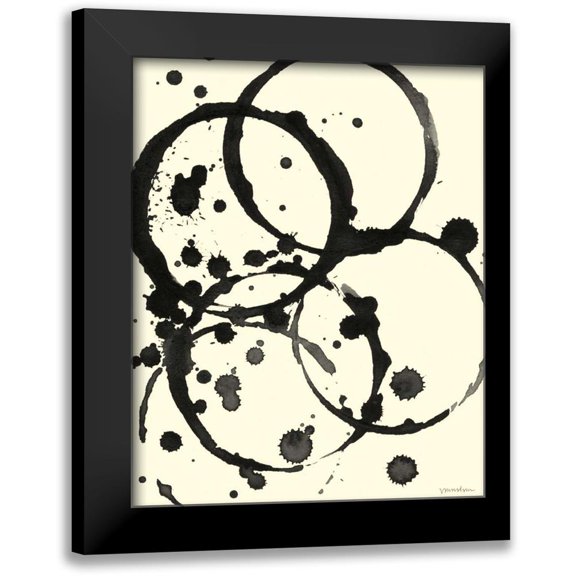 Lam, Vanna 12x14 Black Modern Framed Museum Art Print Titled - Astro Burst VI