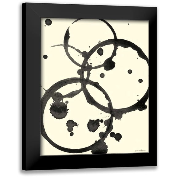 Lam, Vanna 12x14 Black Modern Framed Museum Art Print Titled - Astro Burst V