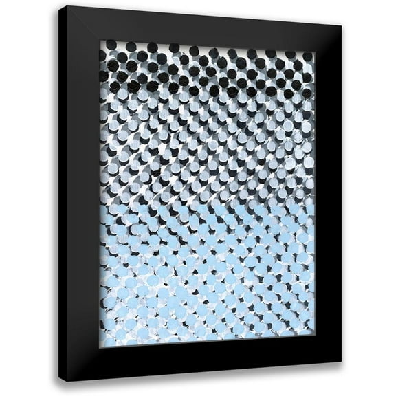 Lam, Vanna 12x14 Black Modern Framed Museum Art Print Titled - Perforation I