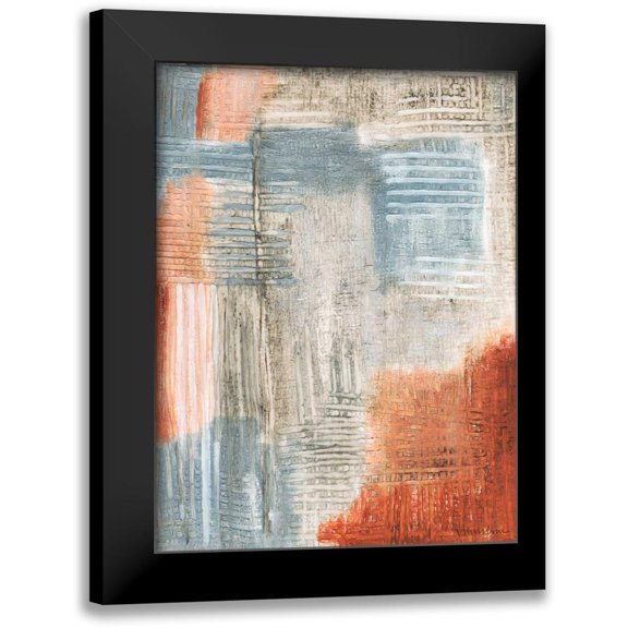 Lam, Vanna 12x14 Black Modern Framed Museum Art Print Titled - Summer Rust II