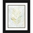 thumbnail image 1 of Lam, Vanna 12x14 Black Ornate Wood Framed with Double Matting Museum Art Print Titled - Breezy Fronds IV, 1 of 4