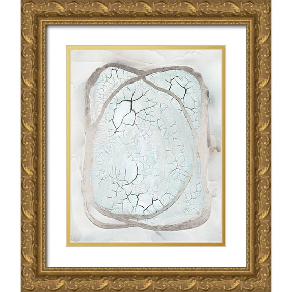 Lam, Vanna 12x14 Gold Ornate Wood Framed with Double Matting Museum Art Print Titled - Wind Chill IV