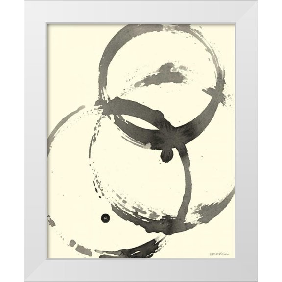 Lam, Vanna 12x14 White Modern Wood Framed Museum Art Print Titled - Astro Burst II