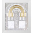 thumbnail image 1 of Lam, Vanna 12x14 White Modern Wood Framed Museum Art Print Titled - Mezzanine I, 1 of 4
