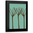 thumbnail image 1 of Lam, Vanna 13x18 Black Modern Framed Museum Art Print Titled - Dichromatic Elms II, 1 of 5
