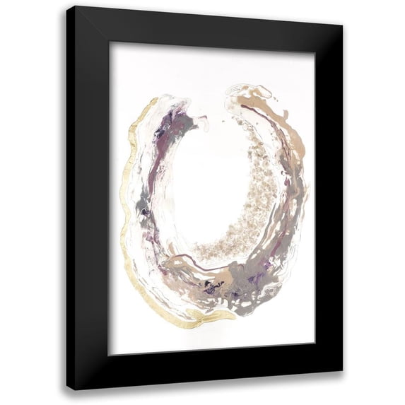 Lam, Vanna 14x18 Black Modern Framed Museum Art Print Titled - Flourite I