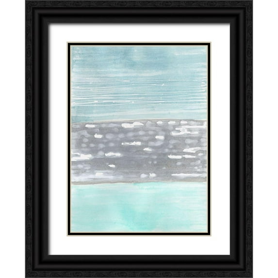 Lam, Vanna 14x18 Black Ornate Wood Framed with Double Matting Museum Art Print Titled - Hydrusphere I