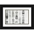 thumbnail image 1 of Lam, Vanna 18x12 Black Ornate Wood Framed with Double Matting Museum Art Print Titled - Endgrain III, 1 of 4