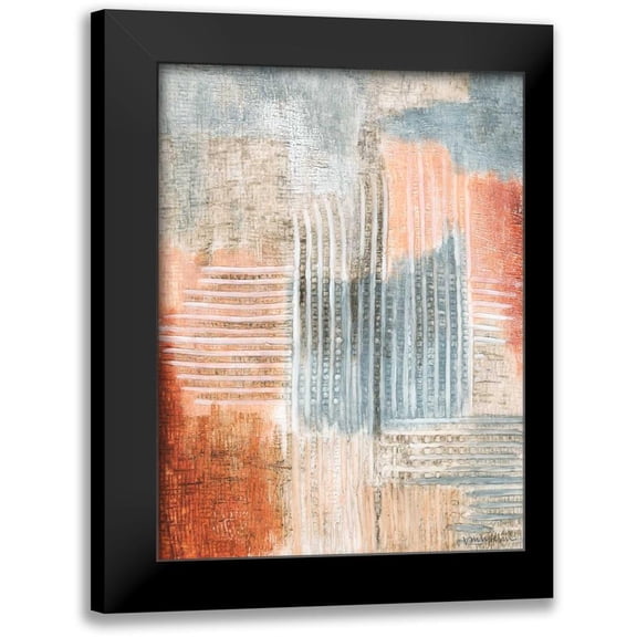 Lam, Vanna 19x24 Black Modern Framed Museum Art Print Titled - Summer Rust I