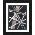 thumbnail image 1 of Lam, Vanna 19x24 Black Ornate Wood Framed with Double Matting Museum Art Print Titled - Scaffolds I in Silver, 1 of 4