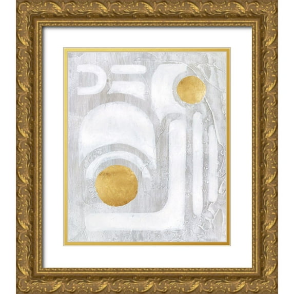 Lam, Vanna 20x23 Gold Ornate Wood Framed with Double Matting Museum Art Print Titled - Calculus I