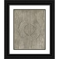 thumbnail image 1 of Lam, Vanna 20x24 Black Ornate Wood Framed with Double Matting Museum Art Print Titled - Cedar Grooves IV, 1 of 4