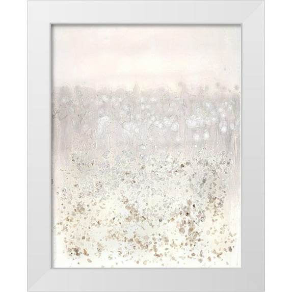 Lam, Vanna 20x24 White Modern Wood Framed Museum Art Print Titled - Mineral Cascade