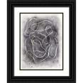 thumbnail image 1 of Lam, Vanna 25x32 Black Ornate Wood Framed with Double Matting Museum Art Print Titled - Pell Mell II, 1 of 4