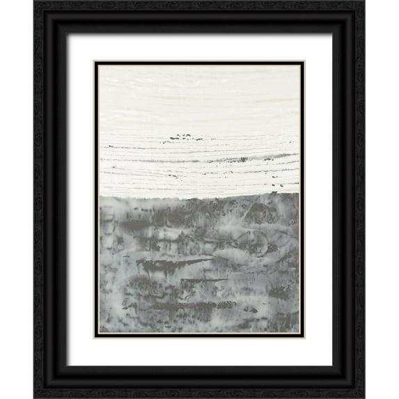 Lam, Vanna 25x32 Black Ornate Wood Framed with Double Matting Museum Art Print Titled - Sillicates II