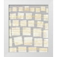 thumbnail image 1 of Lam, Vanna 26x30 White Modern Wood Framed Museum Art Print Titled - Networks I, 1 of 4